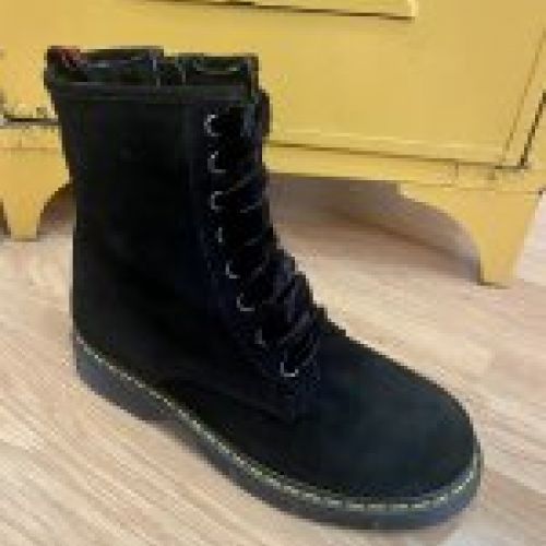 Bota Militar Cordón terciopelo (Tallas 19 41)